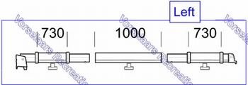 Thule Clamping Proflie 8000|2M75 left-1500602163